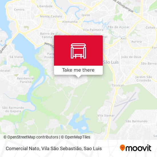 Comercial Nato, Vila São Sebastião map