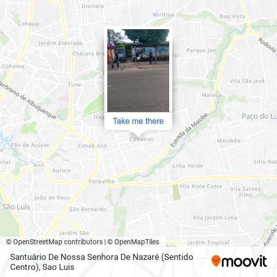 Santuário De Nossa Senhora De Nazaré (Sentido Centro) map