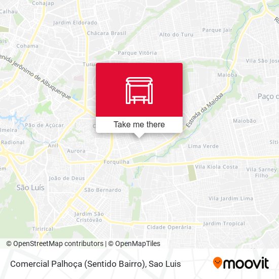 Comercial Palhoça (Sentido Bairro) map