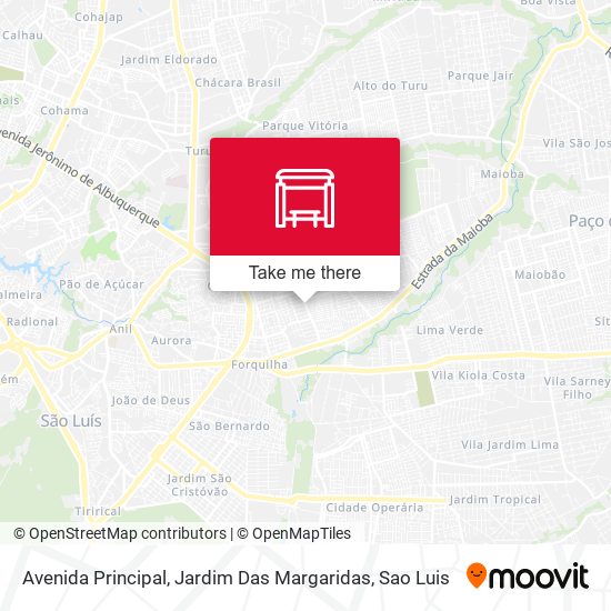 Avenida Principal, Jardim Das Margaridas map
