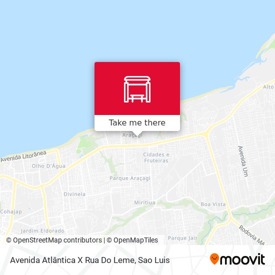 Avenida Atlântica X Rua Do Leme map