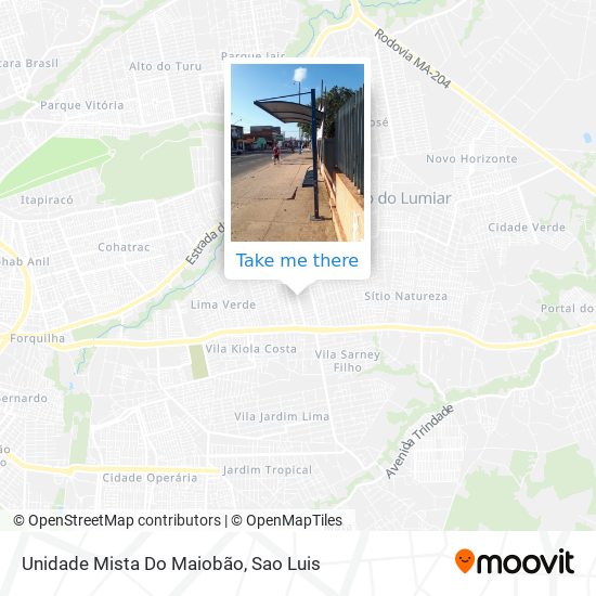 Unidade Mista Do Maiobão map