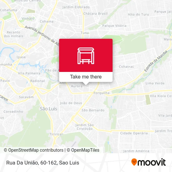 Rua Da União, 60-162 map