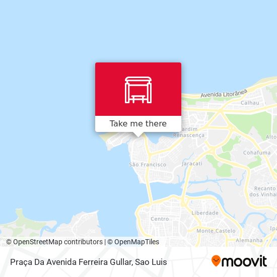 Praça Da Avenida Ferreira Gullar map