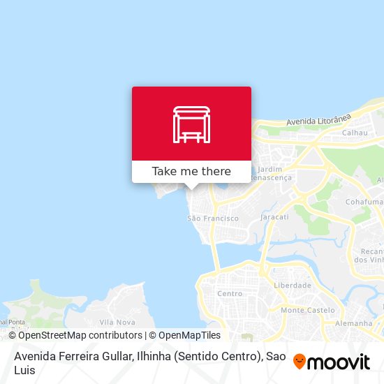 Avenida Ferreira Gullar, Ilhinha (Sentido Centro) map