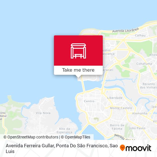 Avenida Ferreira Gullar, Ponta Do São Francisco map
