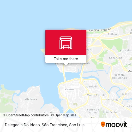 Delegacia Do Idoso, São Francisco map