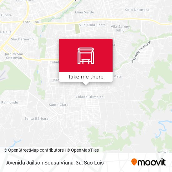 Avenida Jailson Sousa Viana, 3a map
