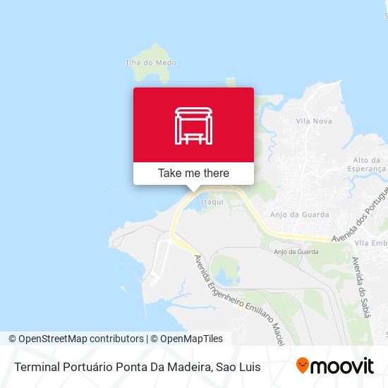 Mapa Terminal Portuário Ponta Da Madeira