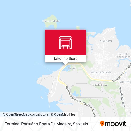 Terminal Portuário Ponta Da Madeira map