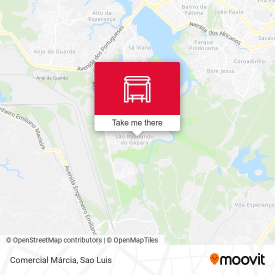 Comercial Márcia map