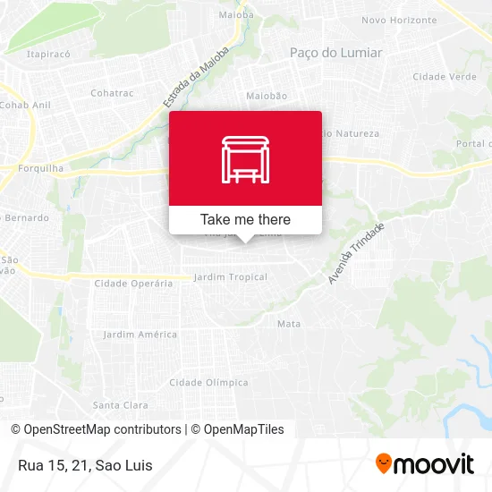 Rua 15, 21 map