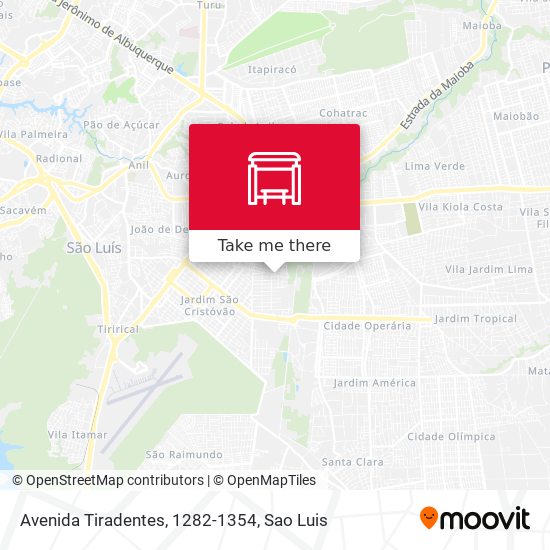Avenida Tiradentes, 1282-1354 map