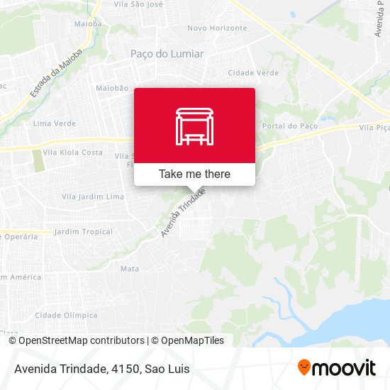 Avenida Trindade, 4150 map