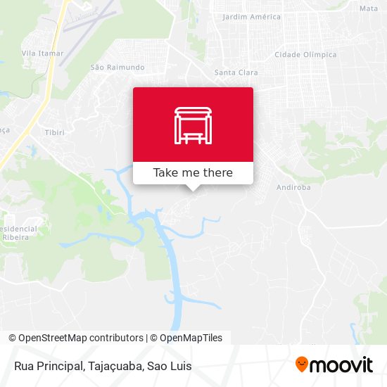Rua Principal, Tajaçuaba map