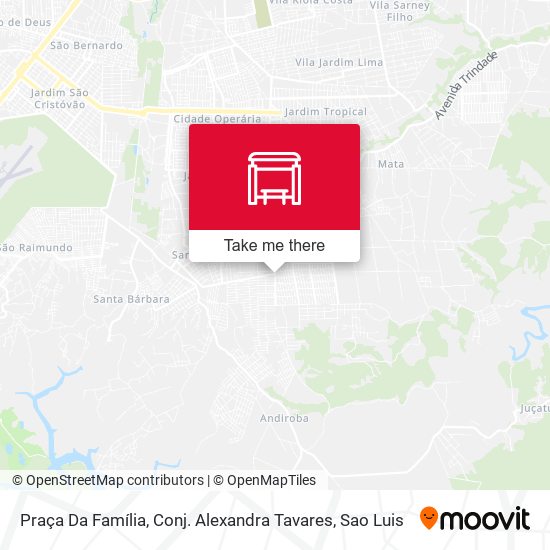 Praça Da Família, Conj. Alexandra Tavares map