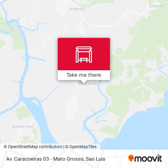 Av. Caracoeiras 03 - Mato Grosso map