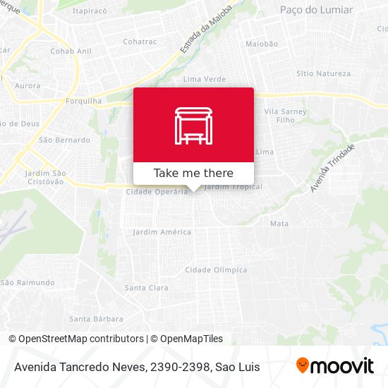 Avenida Tancredo Neves, 2390-2398 map