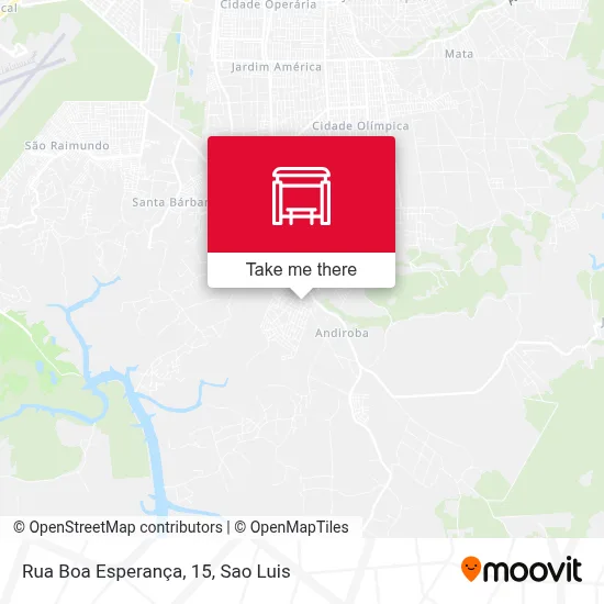 Rua Boa Esperança, 15 map