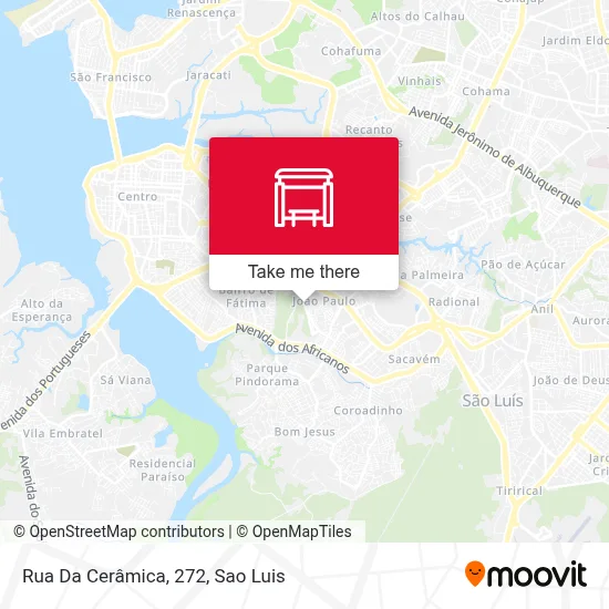 Rua Da Cerâmica, 272 map