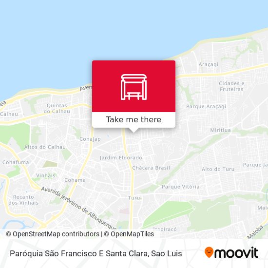 Paróquia São Francisco E Santa Clara map