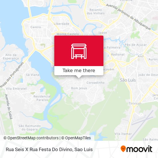 Rua Seis X Rua Festa Do Divino map