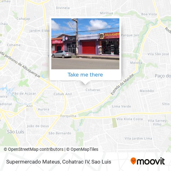 Supermercado Mateus, Cohatrac IV map