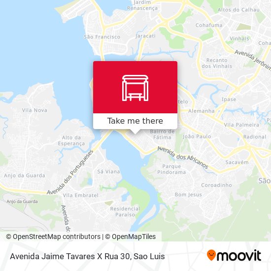 Avenida Jaime Tavares X Rua 30 map