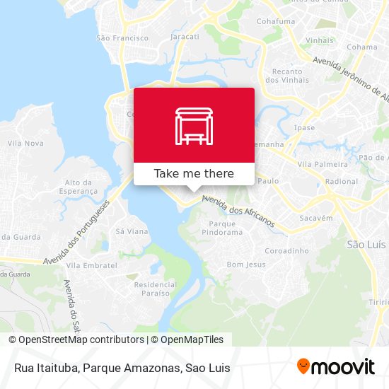 Rua Itaituba, Parque Amazonas map