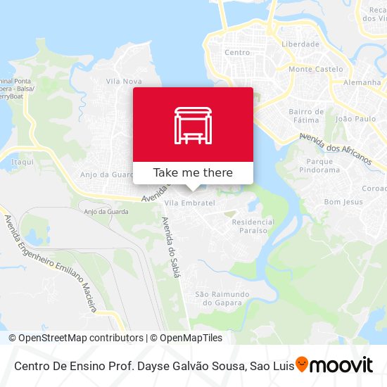 Centro De Ensino Prof. Dayse Galvão Sousa map