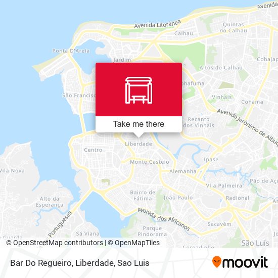 Bar Do Regueiro, Liberdade map