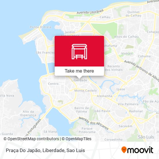 Praça Do Japão, Liberdade map