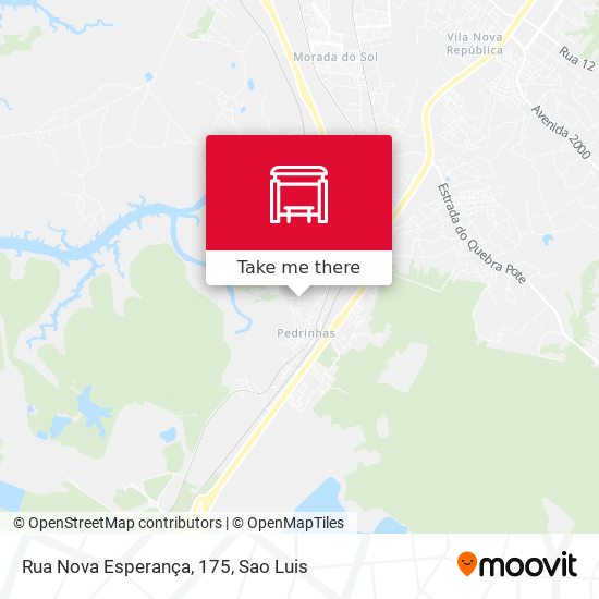 Rua Nova Esperança, 175 map