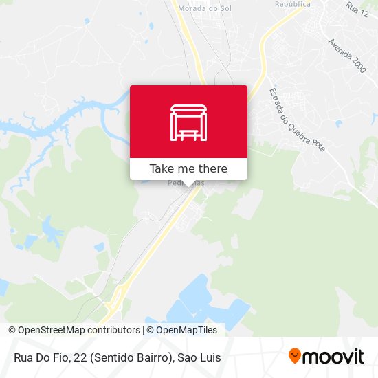 Rua Do Fio, 22 (Sentido Bairro) map