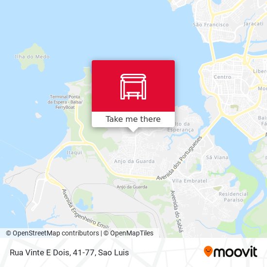 Rua Vinte E Dois, 41-77 map