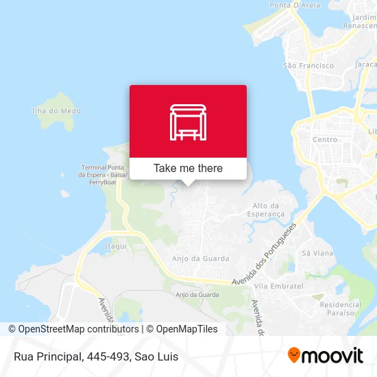 Rua Principal, 445-493 map