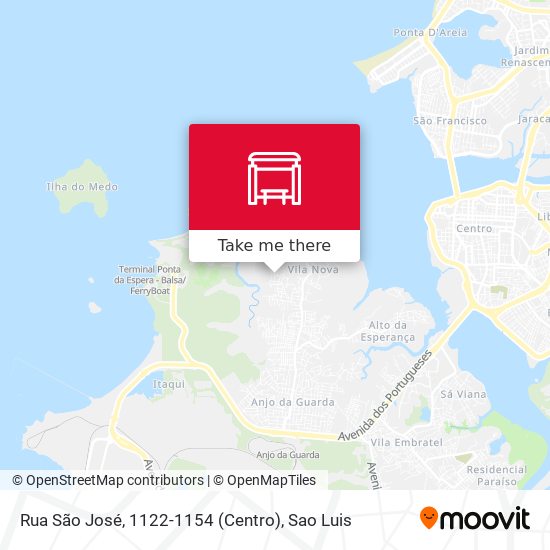 Rua São José, 1122-1154 (Centro) map