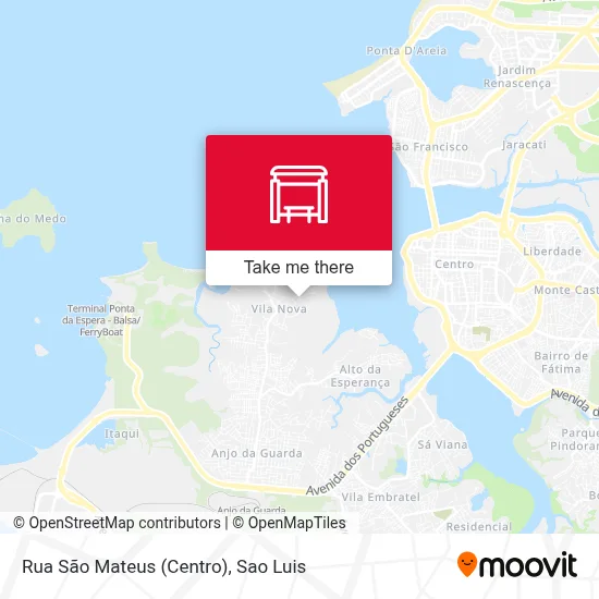 Rua São Mateus (Centro) map