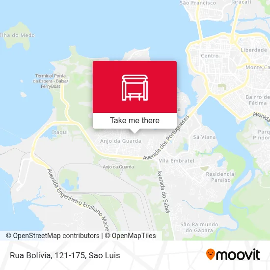Rua Bolívia, 121-175 map