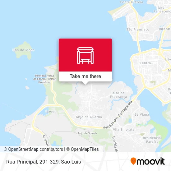 Rua Principal, 291-329 map