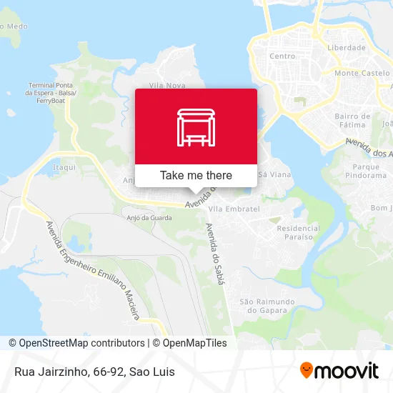 Rua Jairzinho, 66-92 map