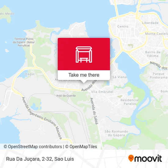 Rua Da Juçara, 2-32 map