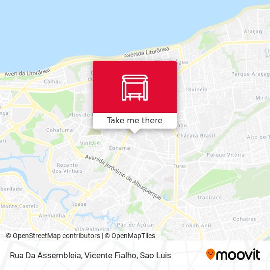 Mapa Rua Da Assembleia, Vicente Fialho