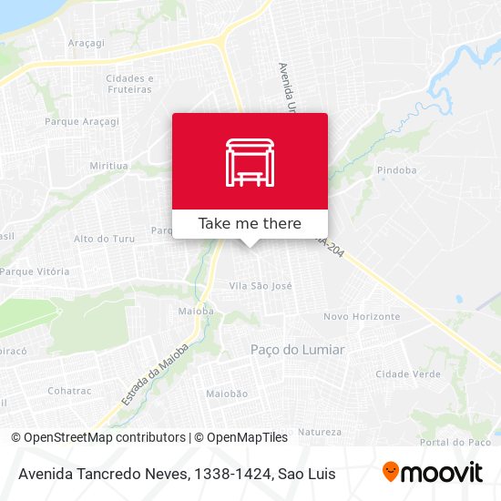 Avenida Tancredo Neves, 1338-1424 map