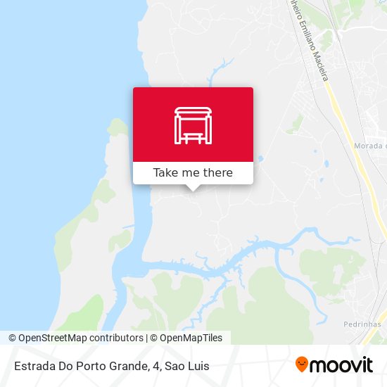 Estrada Do Porto Grande, 4 map