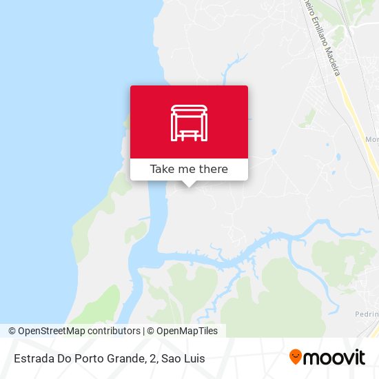 Estrada Do Porto Grande, 2 map