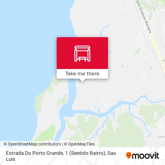 Estrada Do Porto Grande, 1 (Sentido Bairro) map