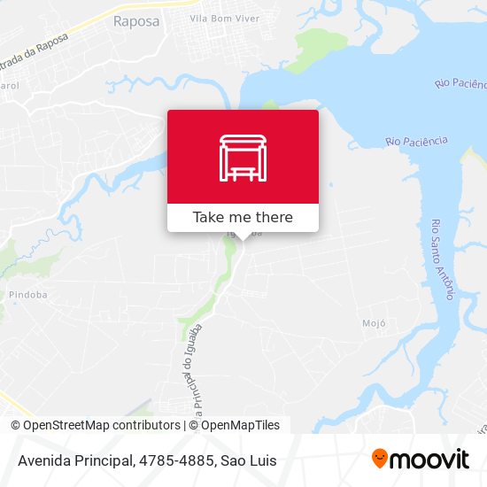 Avenida Principal, 4785-4885 map