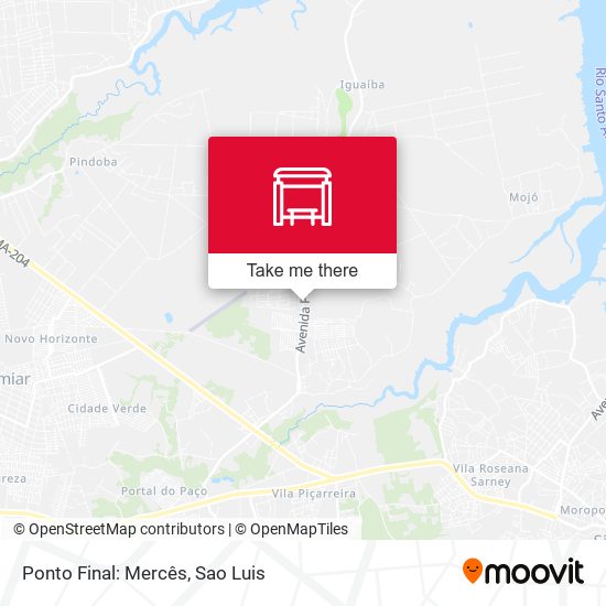 Ponto Final: Mercês map
