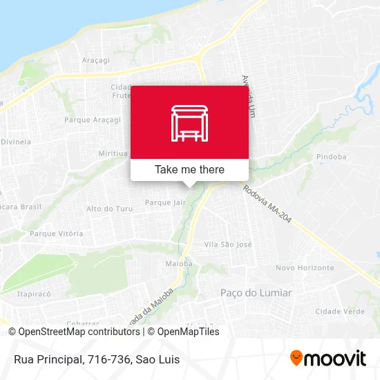 Rua Principal, 716-736 map